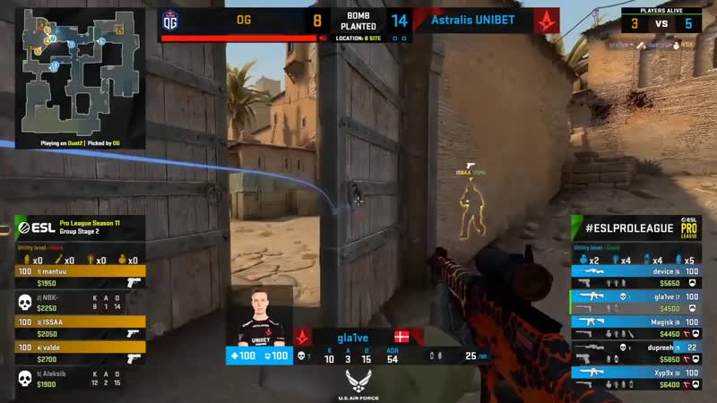Astralis gla1ve на читах