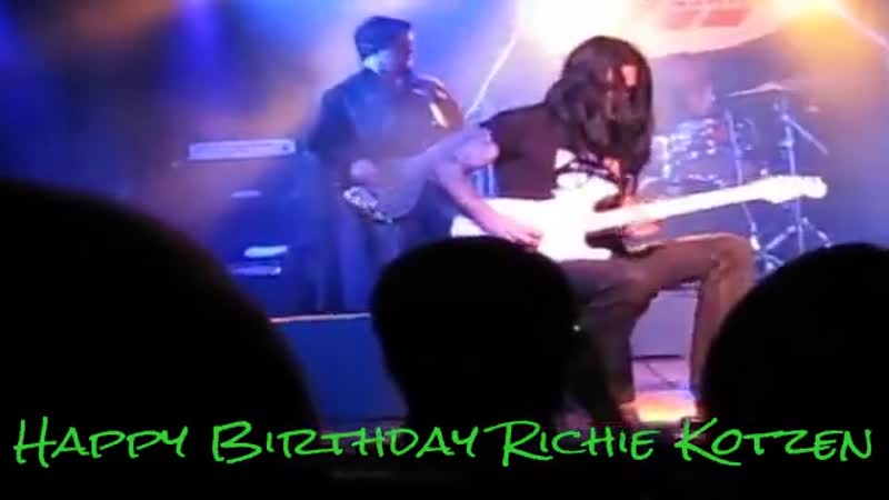 Happy Birthday Richie Kotzen!